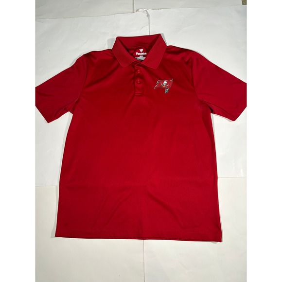 Fanatics Other - Fanatics Tampa Bay Buccaneers Polo Shirt Men's Large Red NFL Performance